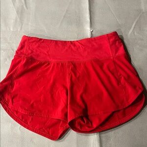 NWOT lululemon athletica Speed Up Mid-Rise Short 4" Lined